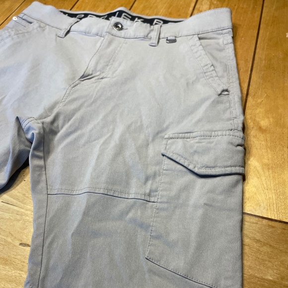 Projek Raw Cargo Pants Stretch Classic Fit Size 34x30 Color Light Gray - Picture 2 of 16